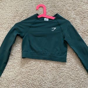 Gymshark cropped vital seamless top size XS and Gymshark cropped tank top